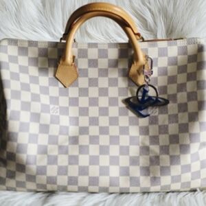 Louis Vuitton Damier Azure Keepall